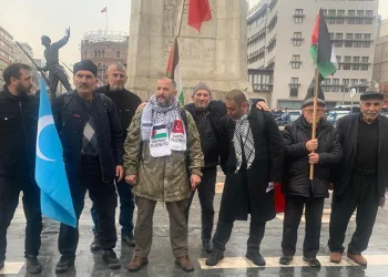 Filistin’e destek için İstanbul’dan Ankara’ya yürüdüler