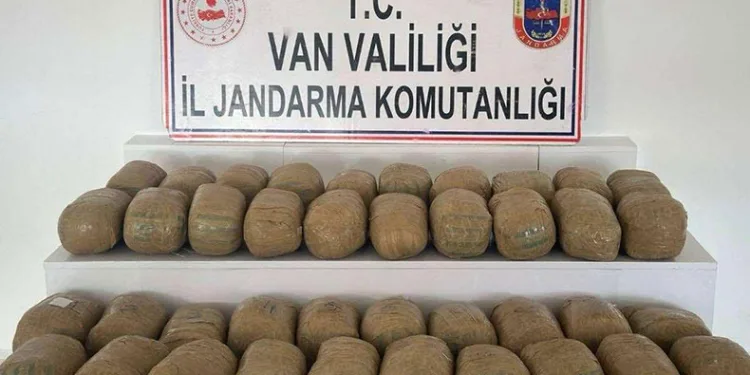 Van’da 80 kilo esrar ele geçirildi