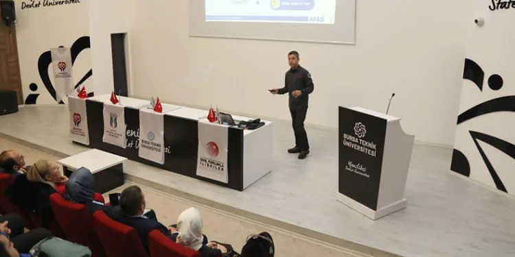 BTÜ’de afet farkındalık eğitimi verildi