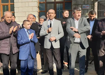 Orhaneli’de Başkan Adayı Tayır, Coşkusu