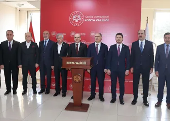 Bakan Şimşek Konya’da