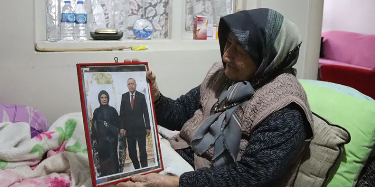 Latife teyzenin Cumhurbaşkanı Erdoğan sevgisi