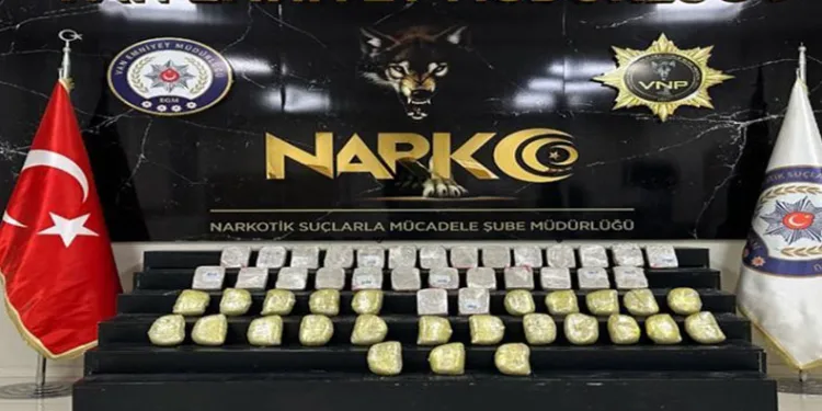Van’da 30 kilo eroin ele geçirildi