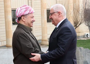 Milli Savunma Bakanı Güler, KDP Başkanı Barzani ile görüştü