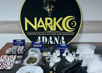 Adana’da 4 kilo metamfetamin ele geçirildi