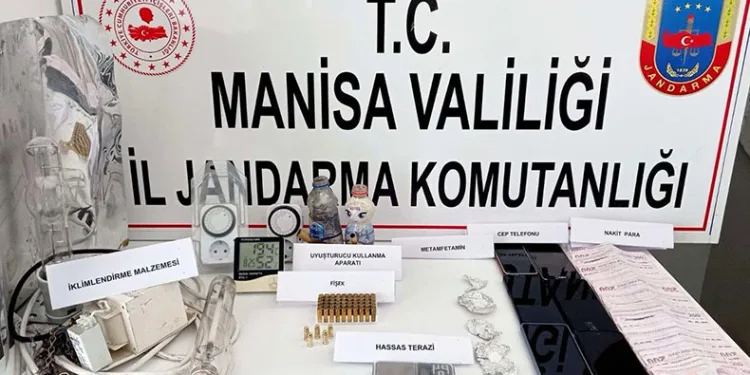 Manisa’da uyuşturucu operasyonu