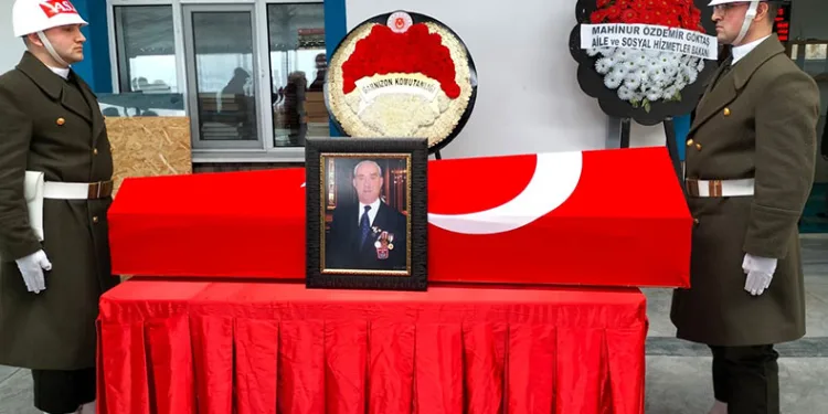 Kore Gazisi Samsun’da toprağa verildi