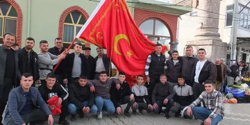 Balıkesir’de Oğlak Parası sancak oldu