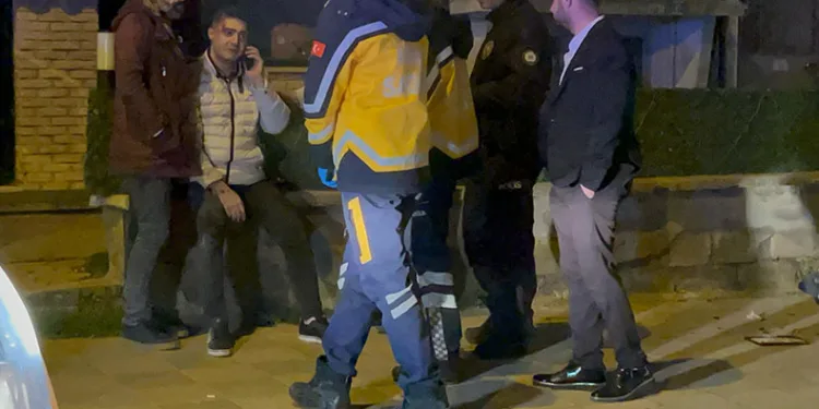2 gencin yaralandığı kaza aksiyon kamerasında