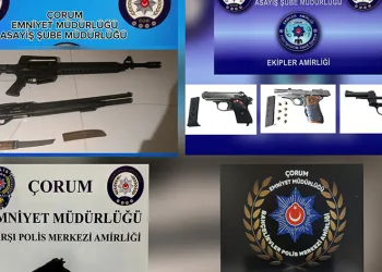 Şok uygulamada 25 silah ele geçirildi