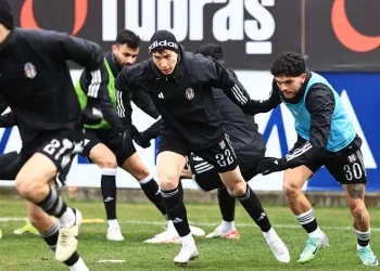 Beşiktaş, Trabzonspor maçı hazırlıklarını sürdürdü