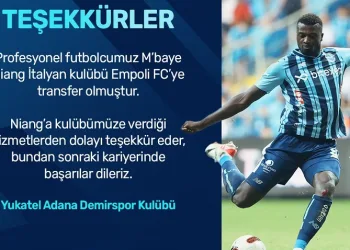 Adana Demirspor’da M’Baye Niang ile yollar ayrıldı