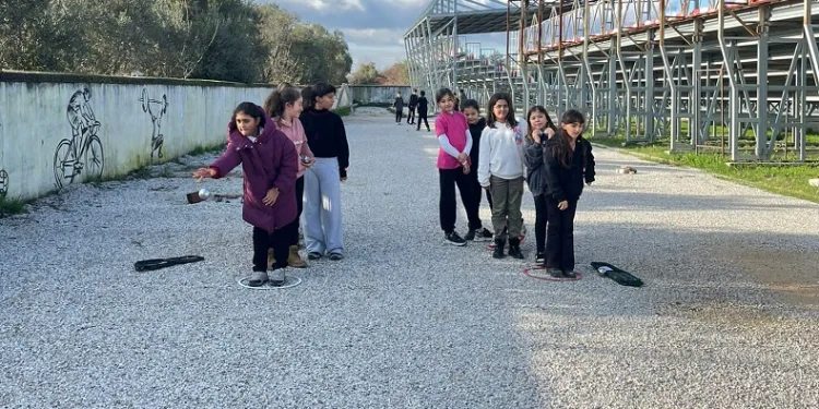 Muğla’da çocuklar bocce ile tanıştı