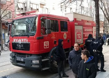 Eskişehir’de şehir merkezinde yangın paniği