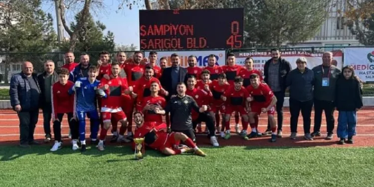 Sarıgöl Belediyespor 16’da 16 yaparak şampiyon oldu