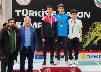Diyarbakırlı sporcu Türkiye birincisi oldu