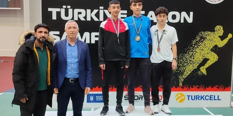 Diyarbakırlı sporcu Türkiye birincisi oldu