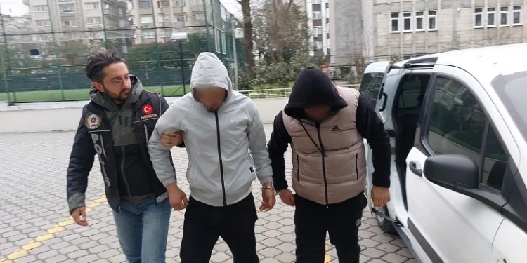 Samsun’da uyuşturucu ticaretinden 2 kişi tutuklandı