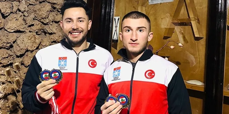 ETÜ’lü sporcular kayaklı koşuya damga vurdu