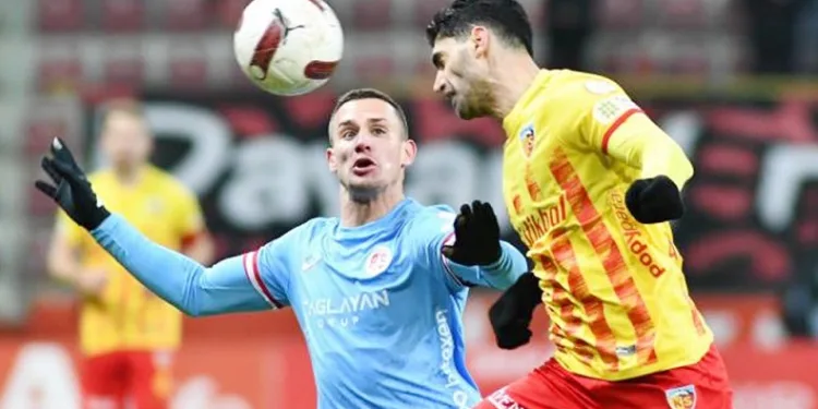 Kayserispor 9 maçta 2 puan aldı