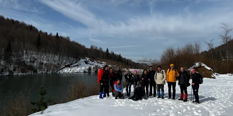 Eskişehirli doğa tutkunları Bursa’da 17 kilometre yürüdü