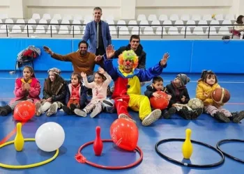 Özel öğrenciler gönüllerince eğlendi