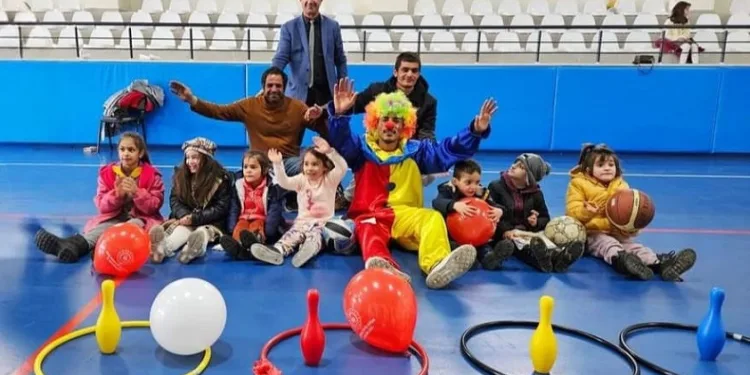 Özel öğrenciler gönüllerince eğlendi