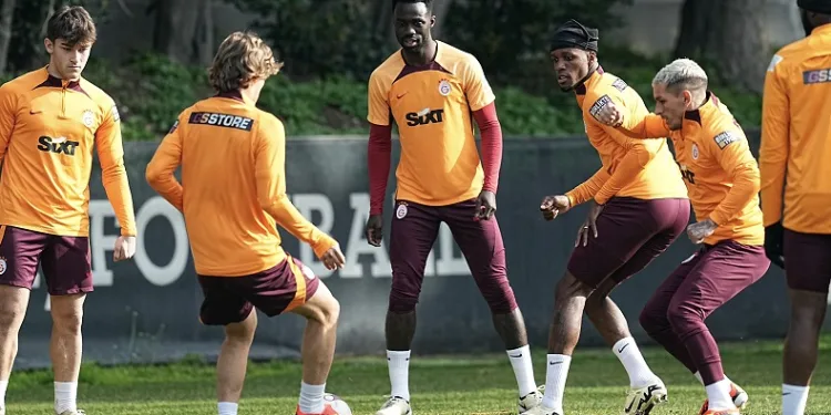 Galatasaray, RAMS Başakşehir maçı hazırlıklarını sürdürdü