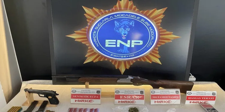 Eskişehir’de uyuşturucu madde operasyonu