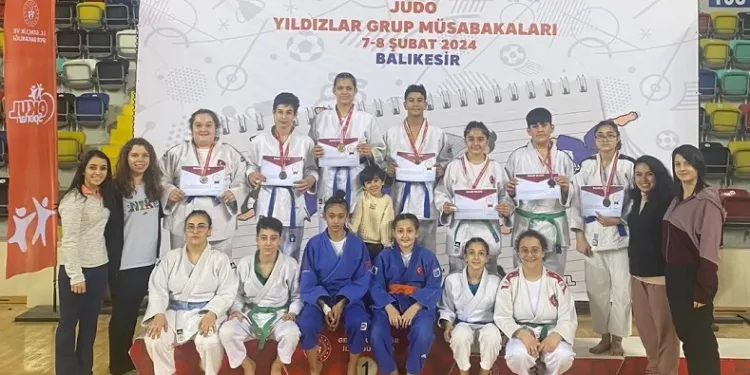Judo yıldızlar grup müsabakalarında Salihli damgası