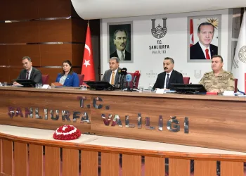 Şanlıurfa’da seçim güvenliği toplantısı gerçekleştirildi