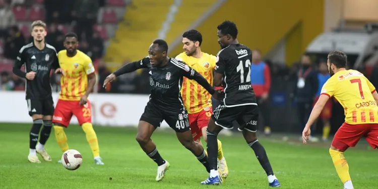 Kayserispor ile Beşiktaş 10. kez yenişemedi