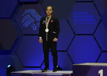 Duygu Alıcı’dan, Avrupa Halter Şampiyonası’nda gümüş madalya