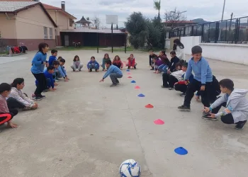 Aydın’da minikler, sporu yaşam tarzı haline getiriyor