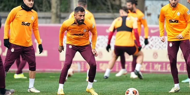 Galatasaray, Sparta Prag maçı hazırlıklarını sürdürdü