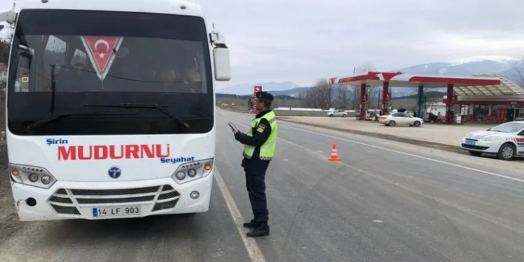 Ankara-Zonguldak’ı birbirine bağlayan yolda sıkı denetim