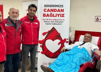 PTT kargo çalışanları kan bağışında bulundu
