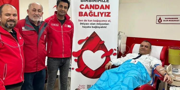PTT kargo çalışanları kan bağışında bulundu