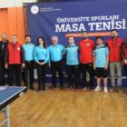 Üniversite Sporları Masa Tenisi Türkiye Şampiyonası Kırşehir'de başladı