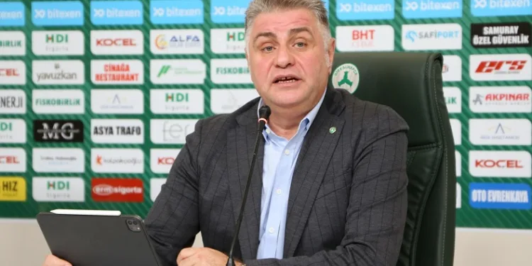 Giresunspor Başkanı Nahid Yamak: “O video ile tehdit edildim”