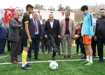 Şanlıurfa’da gençler bir spor tesisine daha kavuştu