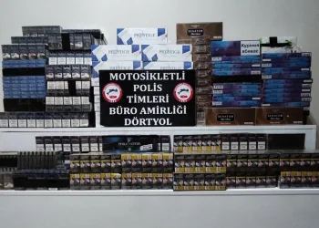 Binlerce paket kaçak sigara ele geçirildi
