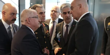 Milli Savunma Bakanı Güler, Yunan mevkidaşı Dendias ile görüştü