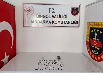 Bingöl’de tarihi eser operasyonu