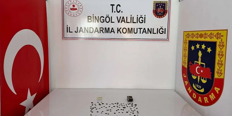 Bingöl’de tarihi eser operasyonu