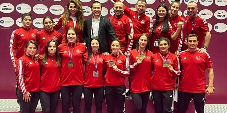 Kadın Güreş Milli Takımı, Avrupa ikincisi oldu
