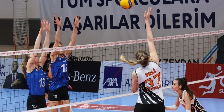 Sultanlar Ligi: Çukurova Belediyespor: 3 – Karayolları Spor Kulübü: 0