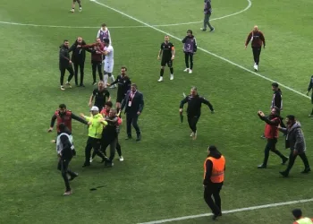 Elazığ’da maç sonrası kavga çıktı