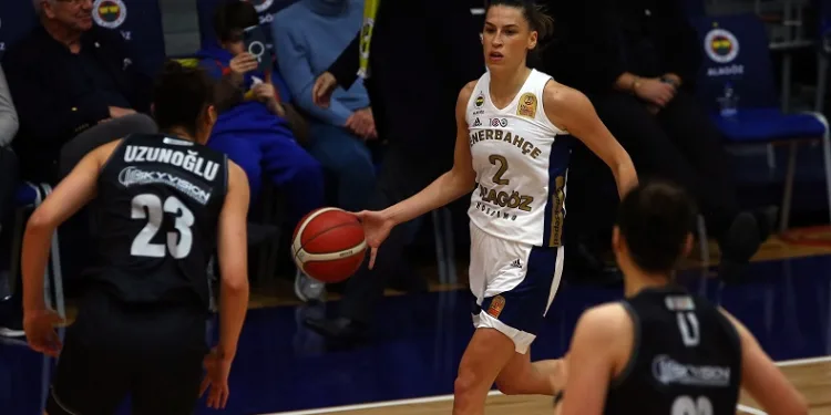 Türkiye ING Kadınlar Basketbol Süper Ligi: Fenerbahçe: 100 – Beşiktaş: 91