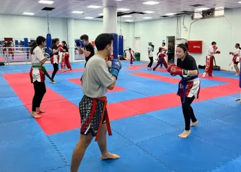 Aydın’da kick boks eğitimleri devam ediyor